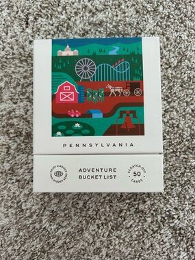 Pennsylvania Adventure Bucket List Scratch-Off Cards